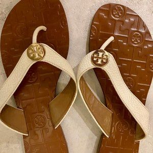 Tory Burch White Thora Sandals 8